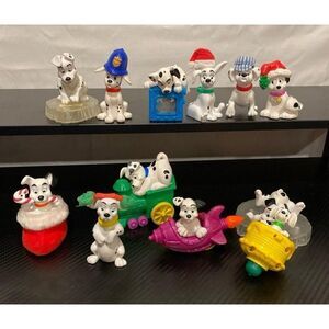 Vintage lot of‎ 12 - 101 Dalmatian toys